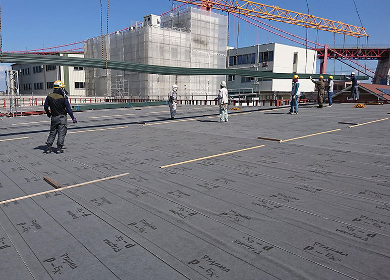 啓成 作業現場の様子