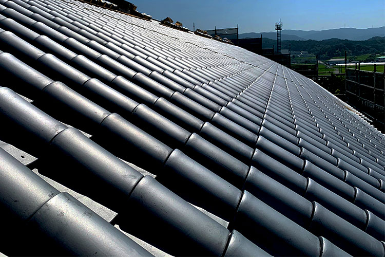 啓成 瓦屋根の施工例