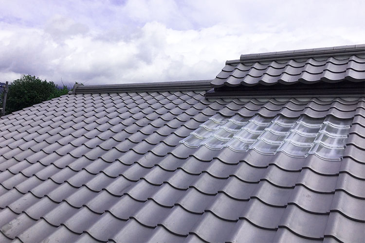 啓成 瓦屋根の施工例